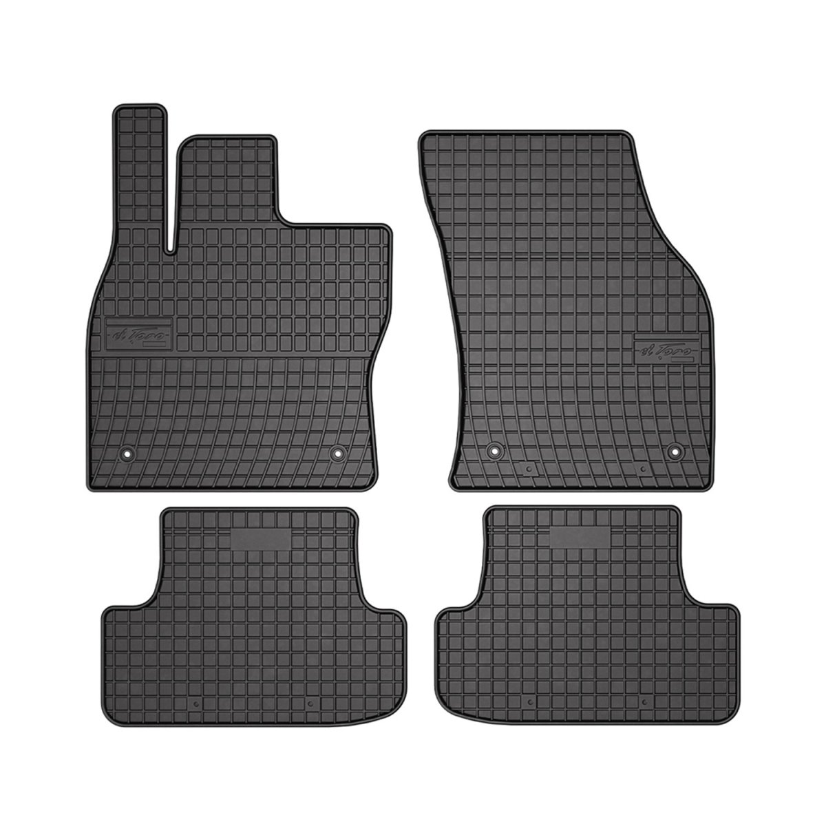 Audi Q2 Floor Mats - Omac - El Toro - Black - '18-'24